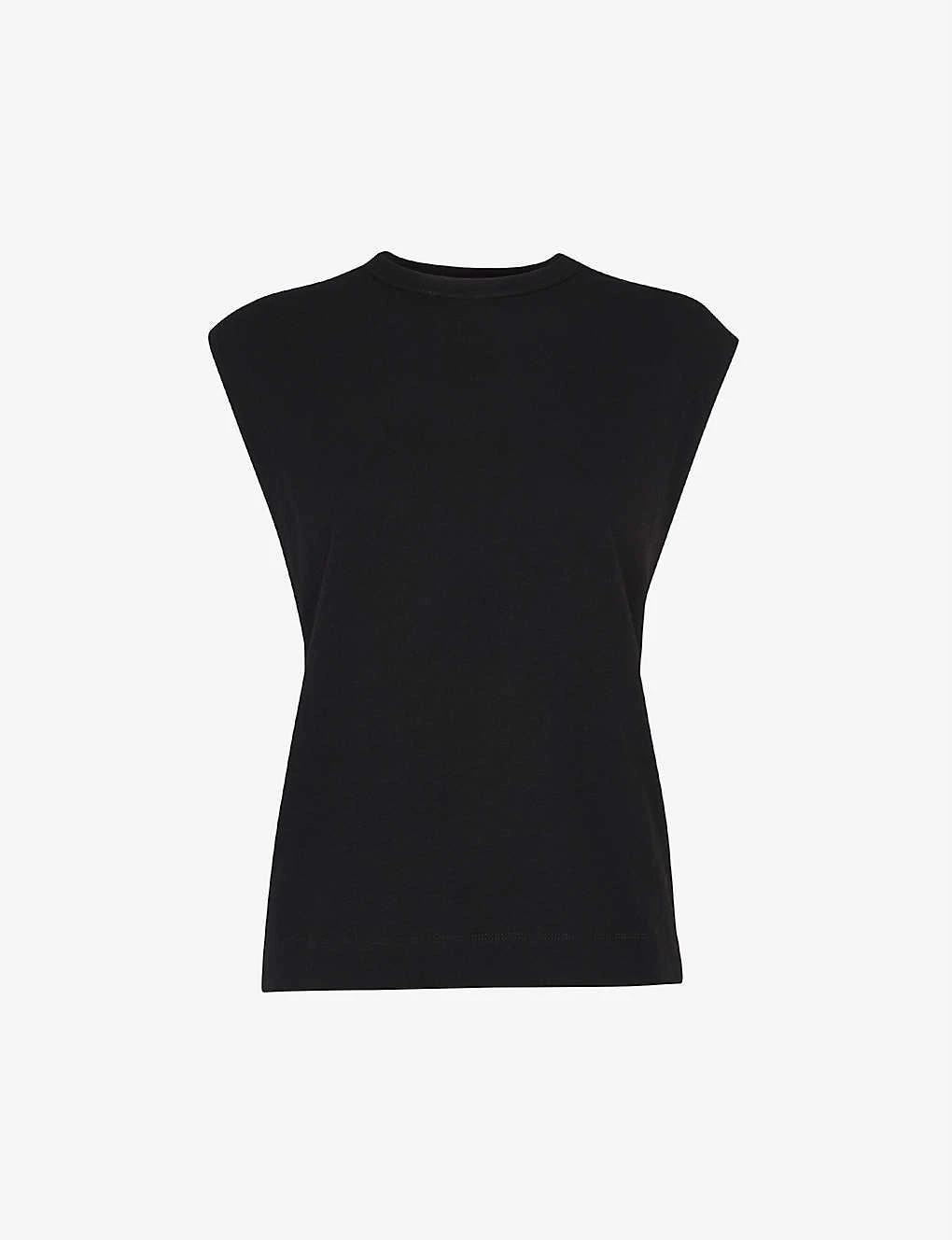 Whistles Easy Muscle Cotton-jersey Vest Top 1 Whistles Easy Muscle Cotton-jersey Vest Top