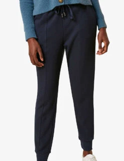 Whistles Easy Jersey Jogging Bottoms 6 Whistles Easy Jersey Jogging Bottoms -Ted Bakee Clothing Shop R03738790 NAVY ALT02