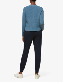 Whistles Easy Jersey Jogging Bottoms 7 Whistles Easy Jersey Jogging Bottoms -Ted Bakee Clothing Shop R03738790 NAVY ALT03