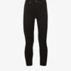 GOOD AMERICAN Good Waist Cropped High-rise Slim-fit Skinny Jeans