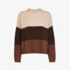 Whistles Stripe-design Wool-blend Jumper