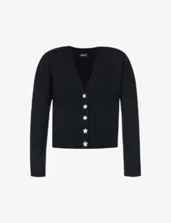 Zadig & Voltaire Mirka Star-button Cashmere Cardigan