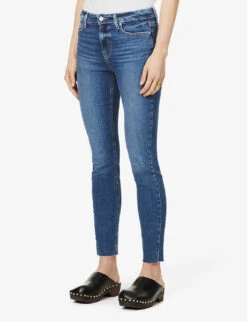 Paige Hoxton Ankle Skinny High-rise Jeans -Ted Bakee Clothing Shop R03920987 BIA ALT02