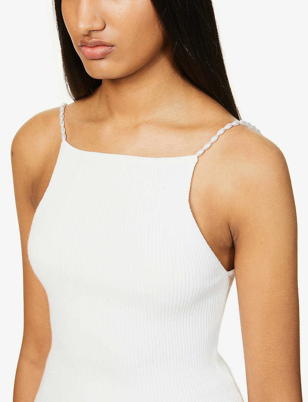 Drew Ribbed Cotton-blend Top 5 Drew Ribbed Cotton-blend Top - Image 5