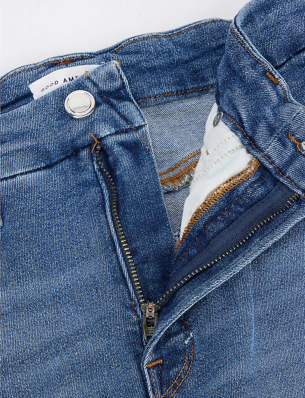 GOOD AMERICAN Good Legs Cropped Slim-leg Mid-rise Stretch-denim Jeans 7 GOOD AMERICAN Good Legs Cropped Slim-leg Mid-rise Stretch-denim Jeans - Image 7