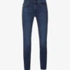 7 For All Mankind Roxanne Slim-fit Mid-rise Stretch-denim Jeans