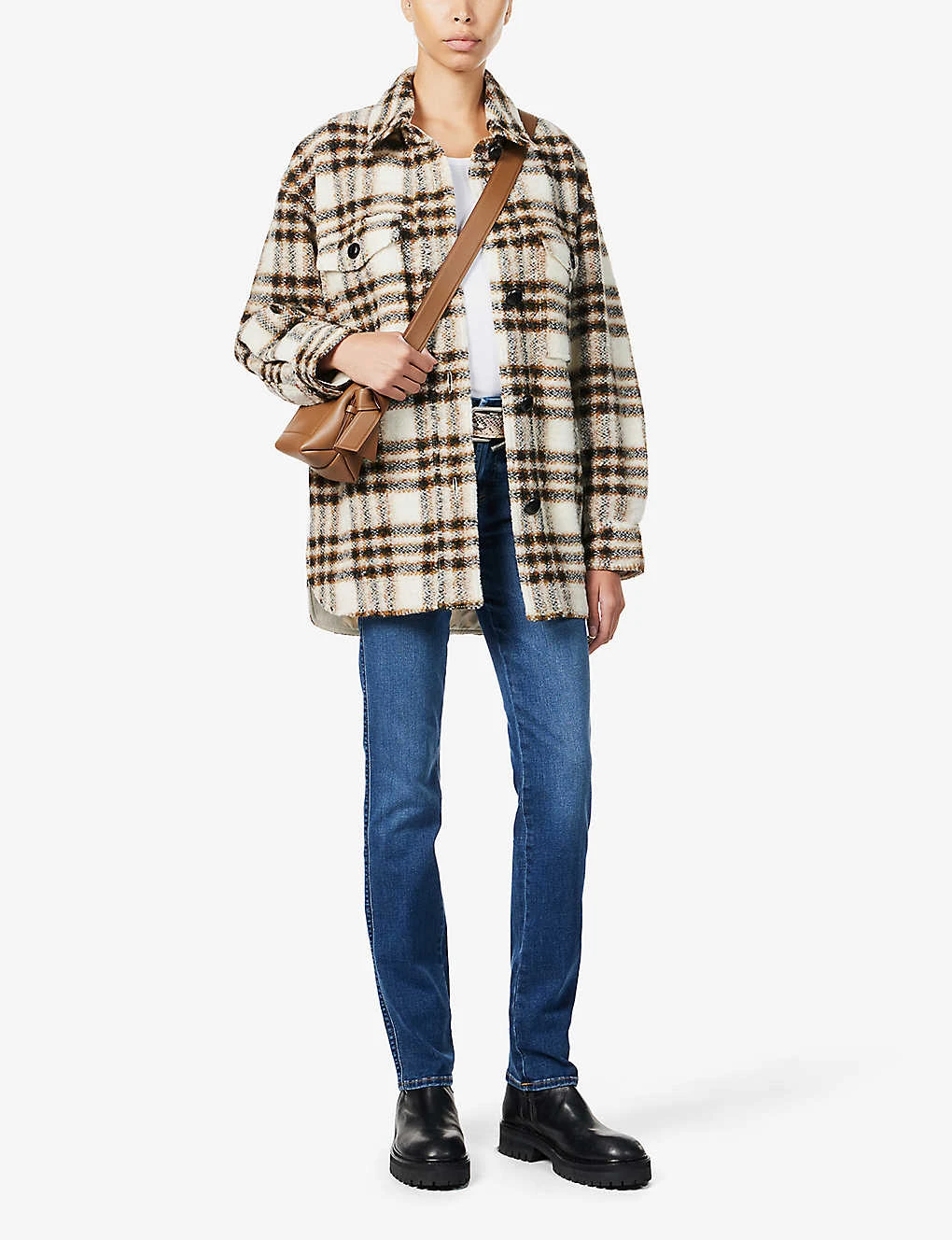 7 For All Mankind Kimmie Straight-leg Mid-rise Stretch-denim Jeans 2 7 For All Mankind Kimmie Straight-leg Mid-rise Stretch-denim Jeans - Image 2