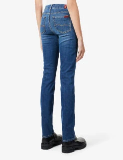 7 For All Mankind Kimmie Straight-leg Mid-rise Stretch-denim Jeans 9 7 For All Mankind Kimmie Straight-leg Mid-rise Stretch-denim Jeans -Ted Bakee Clothing Shop R03955415 DUCHESS ALT03