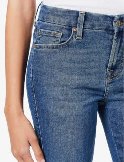 7 For All Mankind Kimmie Straight-leg Mid-rise Stretch-denim Jeans 10 7 For All Mankind Kimmie Straight-leg Mid-rise Stretch-denim Jeans -Ted Bakee Clothing Shop R03955415 DUCHESS ALT04