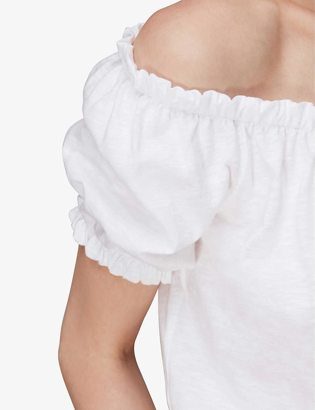 Whistles Ruffled Cotton Top 5 Whistles Ruffled Cotton Top - Image 5