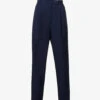 Bea Tapered-leg High-rise Stretch-woven Trousers