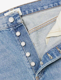 AGOLDE 90s Pinch Waist Straight-leg High-rise Organic Denim Jeans -Ted Bakee Clothing Shop R03969780 NAVIGATE ALT06