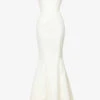 Ines Flared Satin Wedding Dress