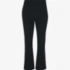 Whistles Gracy Flared-leg Mid-rise Stretch-cotton Trousers