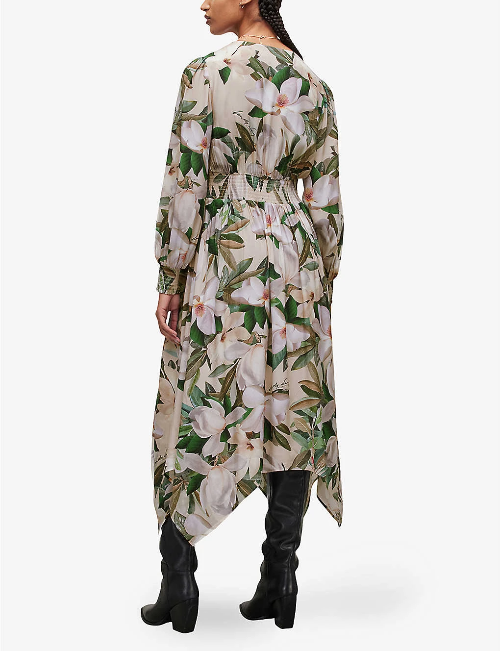 AllSaints Estelle Alessandra Graphic-print Midi 4 AllSaints Estelle Alessandra Graphic-print Midi - Image 4