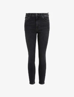 AllSaints Miller Faded Skinny Mid-rise Stretch-denim Jeans