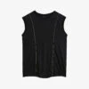 Ted Baker Kimye Chain-detail Woven Top