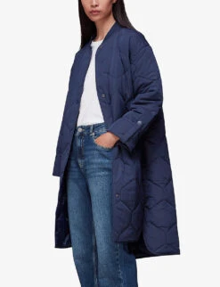 Whistles Straight-leg Low-rise Faded Jeans -Ted Bakee Clothing Shop R04044619 BLUE ALT02