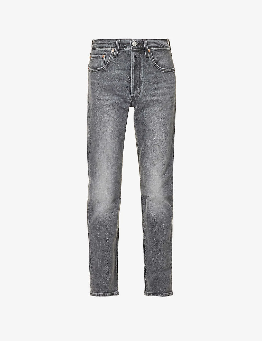 Levis 501 Straight-leg High-rise Stretch-denim Jeans 1 Levis 501 Straight-leg High-rise Stretch-denim Jeans