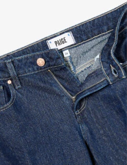 Paige Sonja High-rise Wide-leg Cotton-blend Jeans 13 Paige Sonja High-rise Wide-leg Cotton-blend Jeans -Ted Bakee Clothing Shop R04069701 MICHIRU ALT06