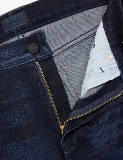 MOTHER Dazzler Ankle Straight-leg Mid-rise Stretch-denim Jeans -Ted Bakee Clothing Shop R04074459 NOWORNEVER ALT06