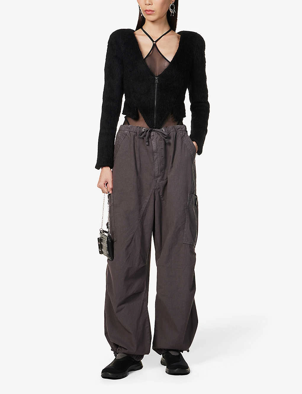 Jaded London Parachute Wide-leg High-rise Cotton Trousers 2 Jaded London Parachute Wide-leg High-rise Cotton Trousers - Image 2