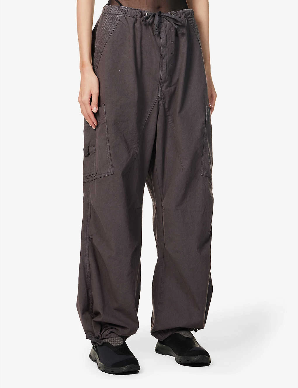 Jaded London Parachute Wide-leg High-rise Cotton Trousers 3 Jaded London Parachute Wide-leg High-rise Cotton Trousers - Image 3