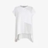 AllSaints Zala Organic Cotton And Recycled Polyester-blend Top