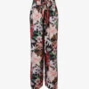 AllSaints Tyler Leondra Floral-print Wide-leg Woven Trousers