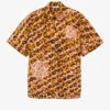 Sandro Avery Leopard-print Oversized Cotton Shirt