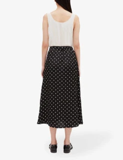 CLAUDIE PIERLOT Robiasa Two-in-one Woven Midi Dress -Ted Bakee Clothing Shop R04103287 DIVERS ALT03