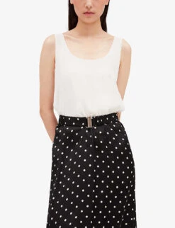 CLAUDIE PIERLOT Robiasa Two-in-one Woven Midi Dress -Ted Bakee Clothing Shop R04103287 DIVERS ALT04