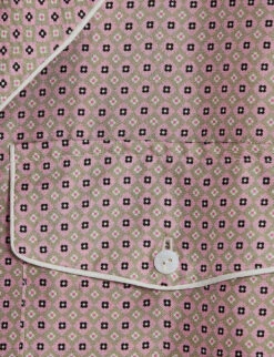 CLAUDIE PIERLOT Cachou Geometric-floral Silk Shirt -Ted Bakee Clothing Shop R04104813 DIVERS ALT04