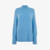 Whistles Oversized Funnel-neck Stretch-knit Jumper