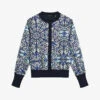 Ted Baker Brieli Kaleidoscope Butterfly-print Woven Cardigan