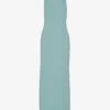 Whistles Tie Back Stretch-crepe Maxi Dress