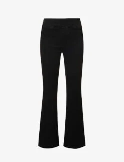 FRAME Le Crop Mini Boot Boot-cut Mid-rise Stretch-denim Jeans