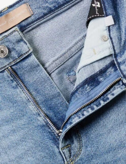 7 For All Mankind Malia Luxe Vintage Skinny High-rise Stretch-denim Jeans -Ted Bakee Clothing Shop R04152118 LUXEVINTAGEMUST ALT06