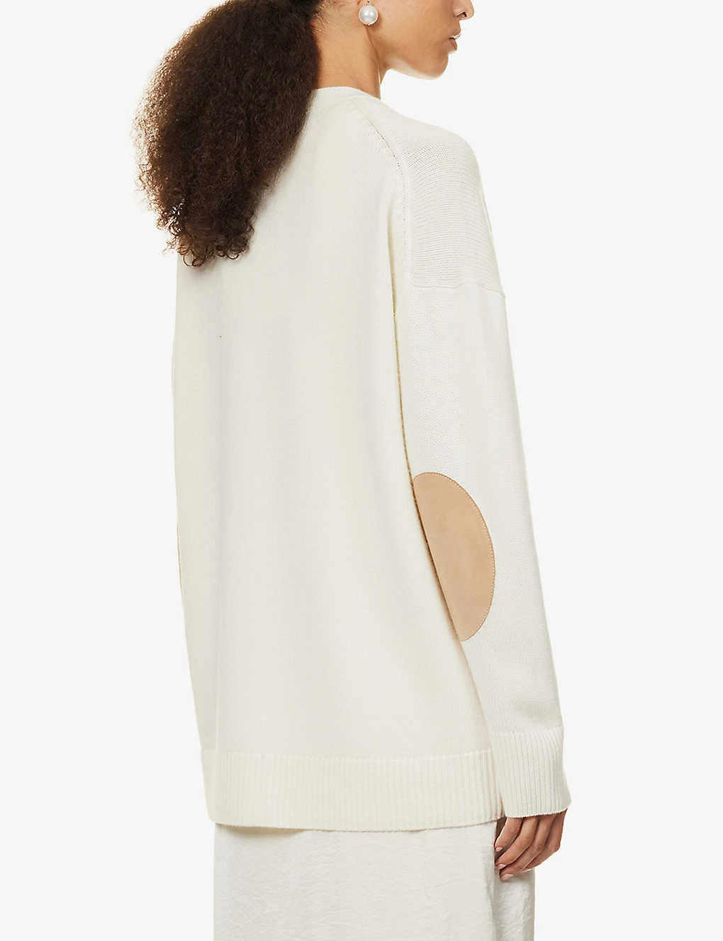 THEORY V-neck Relaxed-fit Wool And Cashmere-blend Knitted Cardigan 4 THEORY V-neck Relaxed-fit Wool And Cashmere-blend Knitted Cardigan - Image 4