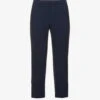 THEORY Treeca Tapered Mid-rise Woven Trousers