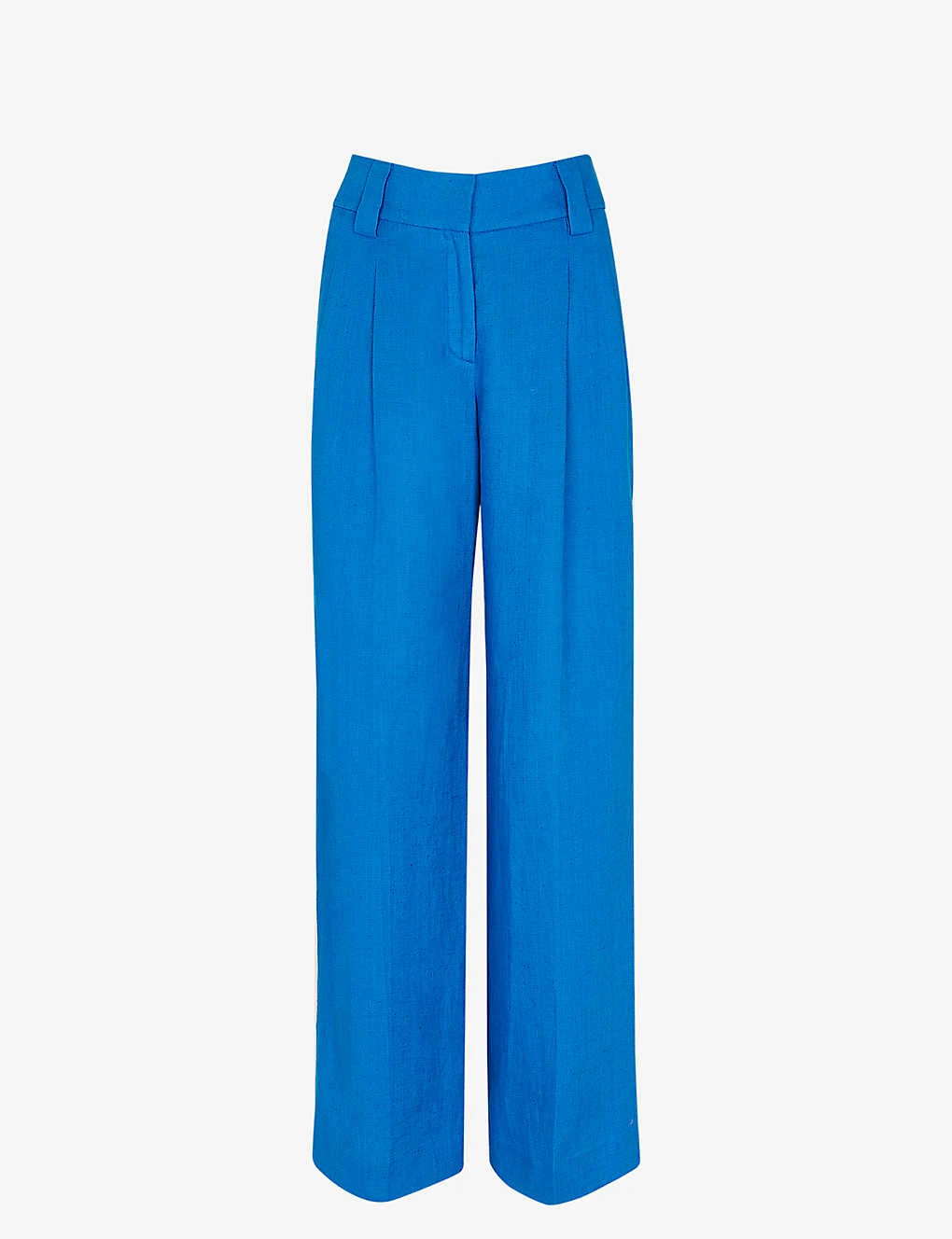 Whistles Leonie Straight-leg Mid-rise Linen Trousers 1 Whistles Leonie Straight-leg Mid-rise Linen Trousers