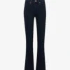 Paige Iconic Flared High-rise Stretch-denim Jeans