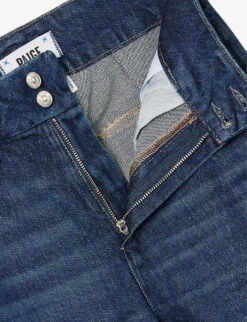 Paige Dion Straight-leg Mid-rise Stretch-denim Jeans -Ted Bakee Clothing Shop R04153164 GRACIELOU ALT07