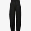 Jil Sander Wide-leg Mid-rise Cotton-blend Trousers
