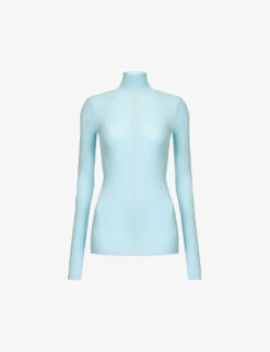 Bottega Veneta Turtleneck Slim-fit Wool Top