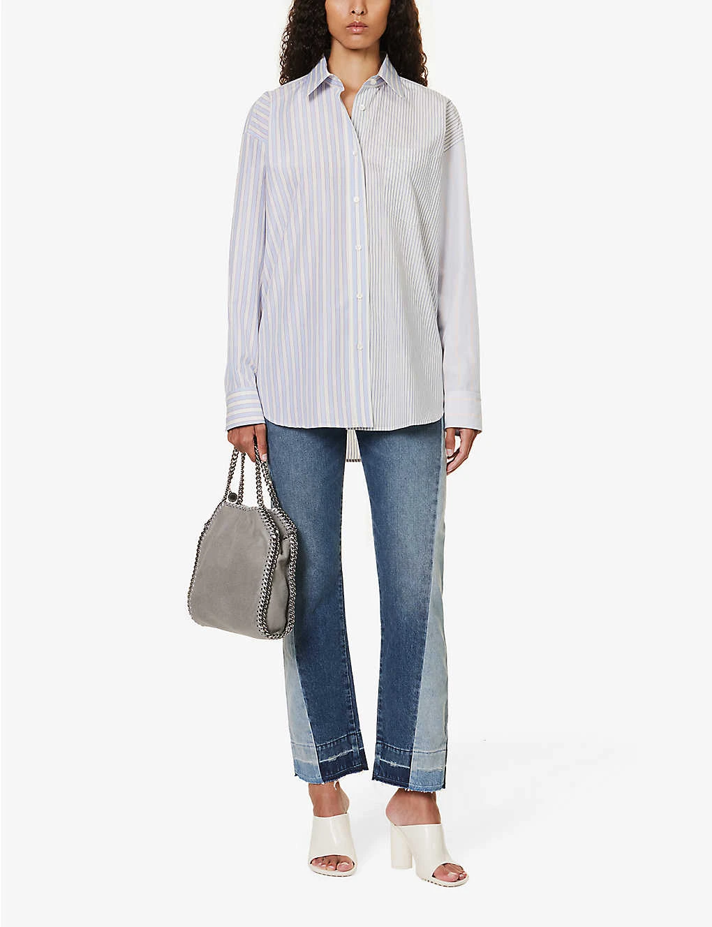 STELLA MCCARTNEY Striped Patch-pocket Cotton Shirt 2 STELLA MCCARTNEY Striped Patch-pocket Cotton Shirt - Image 2