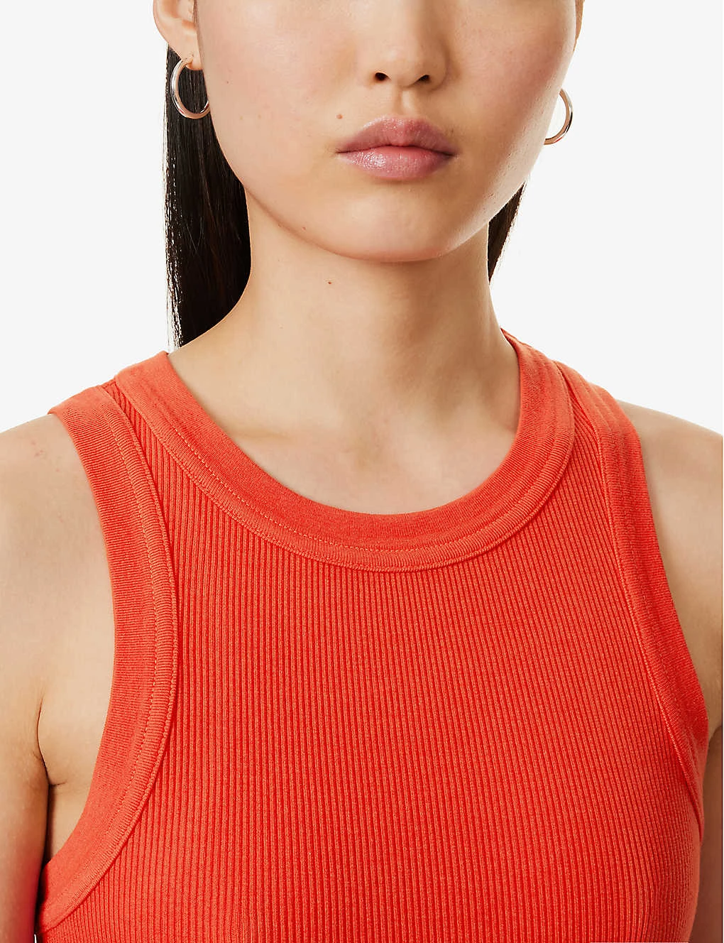 CITIZENS OF HUMANITY Isabel Sleeveless Organic-cotton Blend Top 5 CITIZENS OF HUMANITY Isabel Sleeveless Organic-cotton Blend Top - Image 5