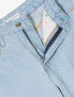 GOOD AMERICAN Good '90s Straight-leg Mi-rise Denim-blend Jeans -Ted Bakee Clothing Shop R04166600 INDIGO498 ALT07