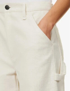 Rag & Bone Baggy Dre Straight-leg Low Rise Jeans 10 Rag & Bone Baggy Dre Straight-leg Low Rise Jeans -Ted Bakee Clothing Shop R04166662 ECRU ALT04