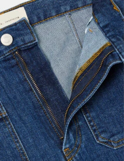 St Monica Flared High-rise Organic Denim-blend Jeans -Ted Bakee Clothing Shop R04167930 VINTAGE95 ALT06